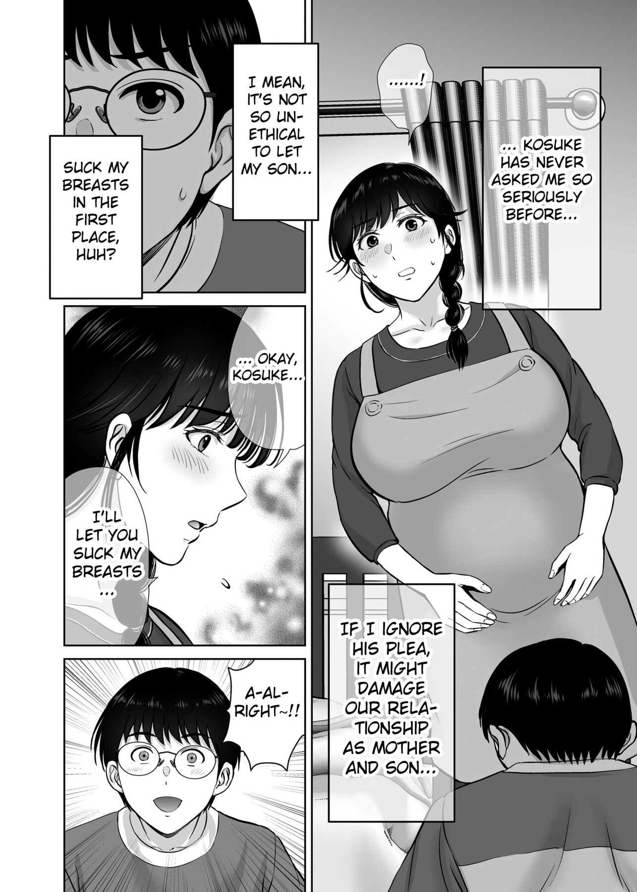 Hentai Manga Comic-The story of how my busty mother cums over and over again with an old man's raw dick right in front of me 2-Read-37
